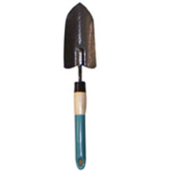 PALA PEQUEÑA  ANCHA METAL MANGO MADERA  612B