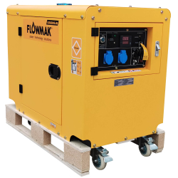 GENERADOR DIESEL FLOWMAK LDG6500S-JM 220-5KW C.CONEX ATS