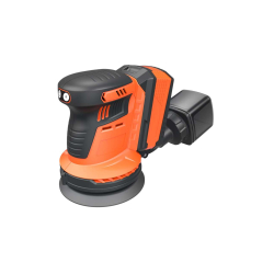 LIJADORA ROTORBITAL INALAMBRICA CON BATERIA 18v 2Ah+CARGADOR FLOWMAK