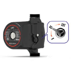  BOMBA RECIRCULADORA AGUA LEO LRP 25-60/180 220V