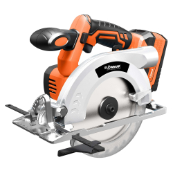 SIERRA CIRCULAR 6.5" INALAMBRICA 18V CON BATERIA 4.0Ah+CARGADOR FLOWMAK