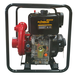 MOTOBOMBA DE AGUA DIESEL 3'' 7.7HP FE-FDO ALTA PRESION LDTP80CE FLOWMAK