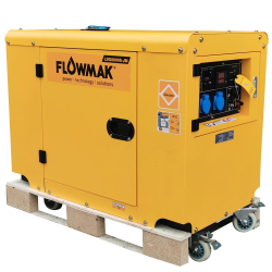 GENERADOR DIESEL FLOWMAK LDG8000S-JM 220V-6KW C-CONEX.ATS