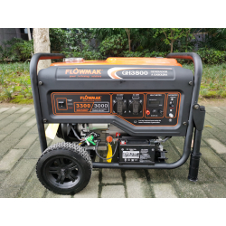 GENERADOR ELECTRICO GASOLINA 3300W 220V P.ELECTRICA GH3800E FLOWMAK