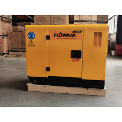KIT GENERADOR DIESEL FLOWMAK LDG12S 220V 10KW+ATS