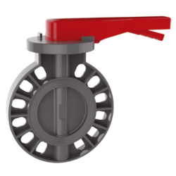 VLV MARIPOSA PVC FLOWMAK 90 MM PALANCA