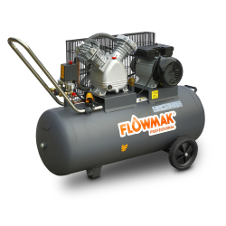 COMPRESOR DE AIRE 100L-3HP 8BAR 220V FLOWMAK