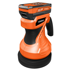 PULIDORA ORBITAL 6'' INALAMBRICA 18V CON BATERIA 2Ah+CARGADOR FLOWMAK
