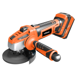 ESMERIL ANGULAR 4.5'' INALAMBRICO 18V CON BATERIA 4.0Ah+CARGADOR FLOWMAK