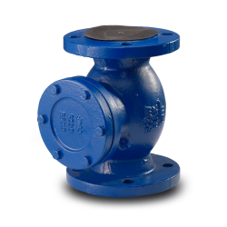 VALV. RETENCION FLOWMAK 5" CHAPALETA Fe PN16