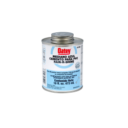 ADHESIVO PVC OATEY TARRO 473ML AZUL