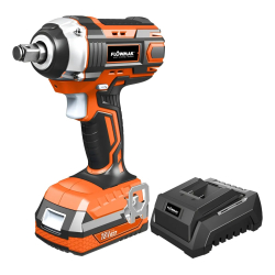 LLAVE IMPACTO INALAMBRICO 1/2" 18V CON BATERIA 2.0Ah+CARGADOR FLOWMAK