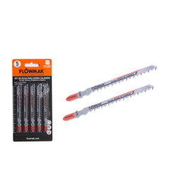 SET HOJAS DE CALAR PARA CORTE RECTO MADERA 5PZ FLOWMAK