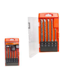 SET BROCAS PARA CONCRETO 5PZAS SDS M502 FLOWMAK