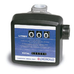 CUENTA LITROS PEDROLLO MT1 20-120LT/MIN 3,5BAR